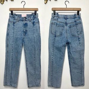 Revice High Rise Straight Jeans